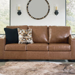 Ashley Furniture - Bolsena Caramel Leather Sofa - Light Brown Leather Match - Sofas - Additional View 1