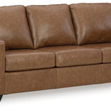 Ashley Furniture - Bolsena Caramel Leather Sofa - Light Brown Leather Match - Sofas - Additional View 2