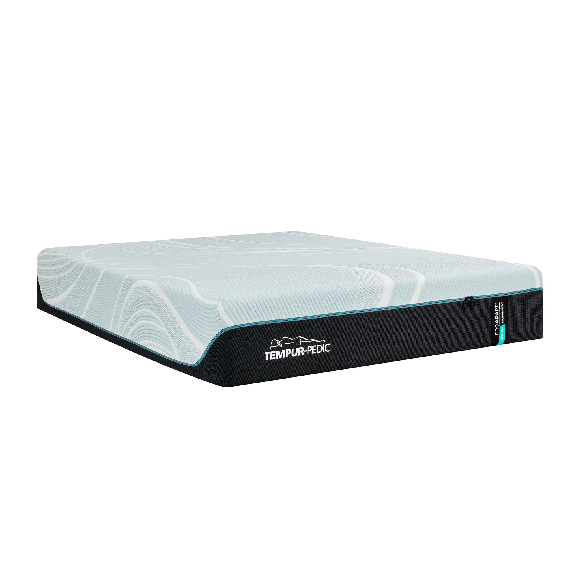 Tempur Sealy - Proadapt 2.0 Medium Hybrid King Mattress - White|Black Fabric - Mattresses - Additional View 1