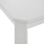 Elements International - KIDS 5PC TABLE AND CHAIR SET - White Wood - Dining Room Sets - Additional View 6