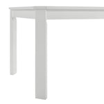 Elements International - KIDS 5PC TABLE AND CHAIR SET - White Wood - Dining Room Sets - Additional View 7