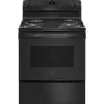 GE BLACK 5CU FREE-STANDING ELECTRIC RANGE - Ranges