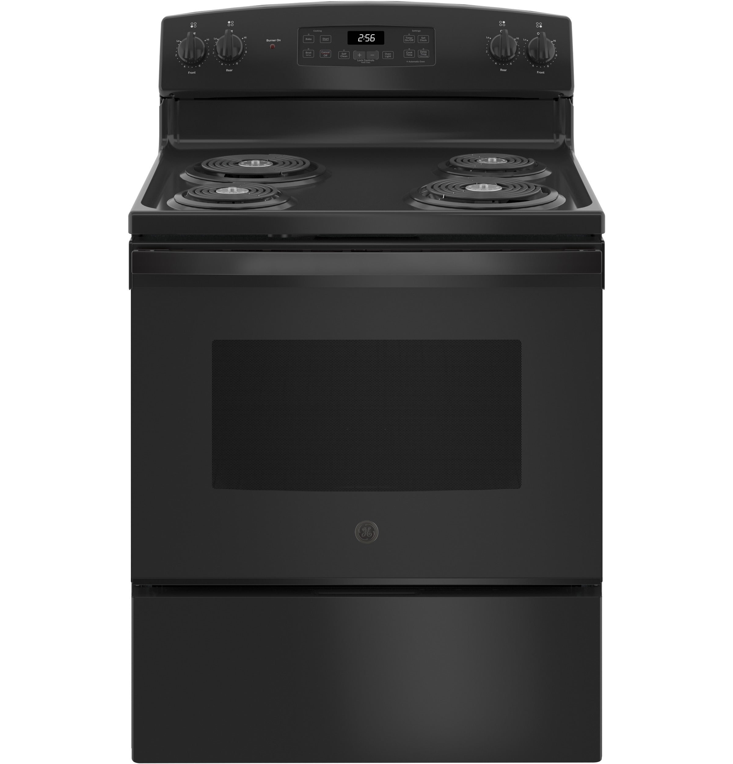 GE BLACK 5CU FREE-STANDING ELECTRIC RANGE - Ranges