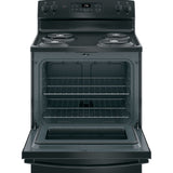 GE BLACK 5CU FREE-STANDING ELECTRIC RANGE - Ranges - Additional View 2