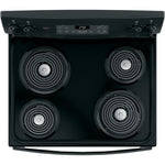 GE BLACK 5CU FREE-STANDING ELECTRIC RANGE - Ranges - Additional View 3