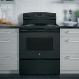 GE BLACK 5CU FREE-STANDING ELECTRIC RANGE - Ranges - Additional View 4