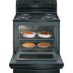 GE BLACK 5CU FREE-STANDING ELECTRIC RANGE - Ranges - Additional View 5