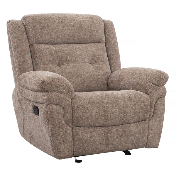 Sydney Manual Recliner - Brown – Ivan Smith Furniture