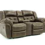 Haygen Reclining Loveseat With Console - Espresso - Additional View 1