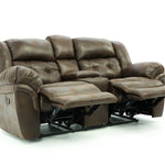 Haygen Reclining Loveseat With Console - Espresso - Additional View 5