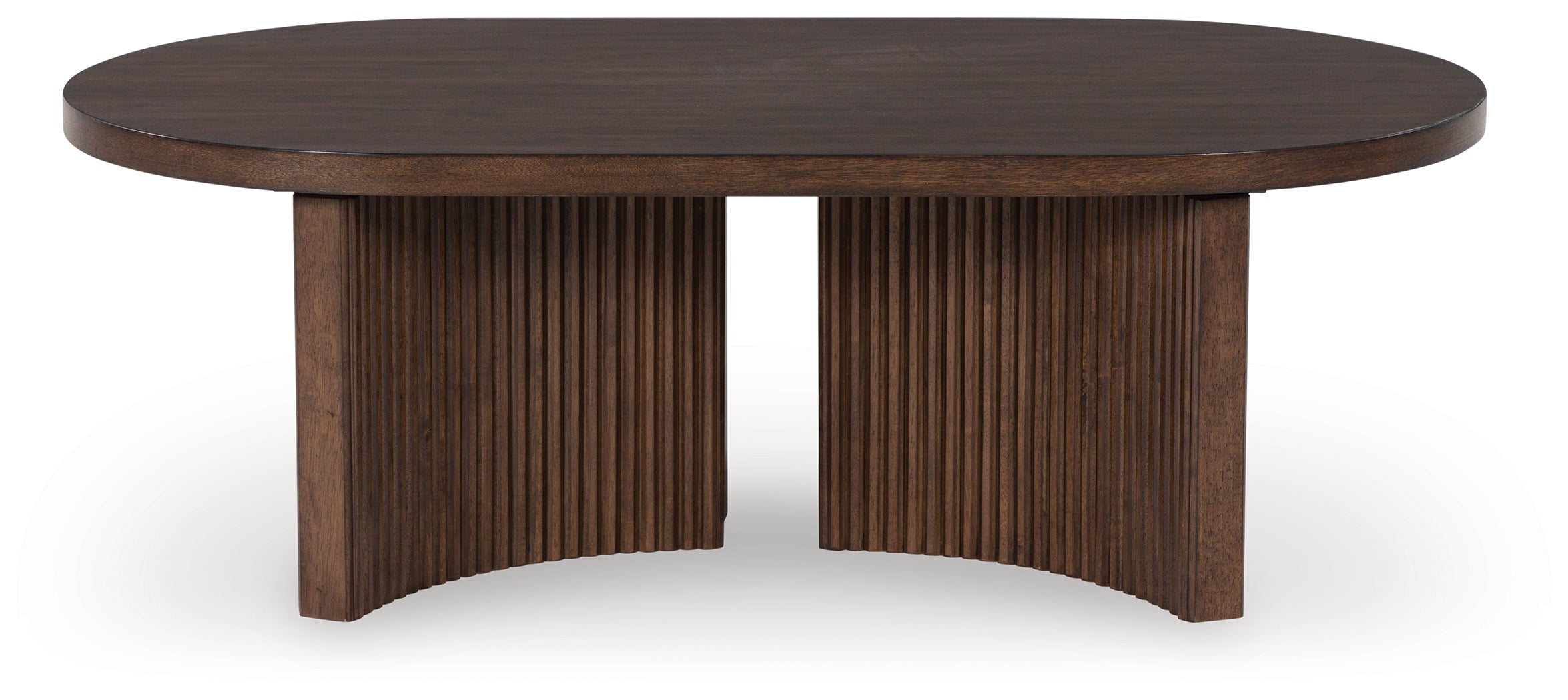 Ashley Furniture - KORESTONE COCKTAIL TABLE - Dark Brown Wood - Tables - Additional View 3
