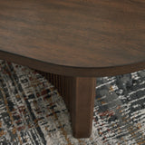 Ashley Furniture - KORESTONE COCKTAIL TABLE - Dark Brown Wood - Tables - Additional View 6