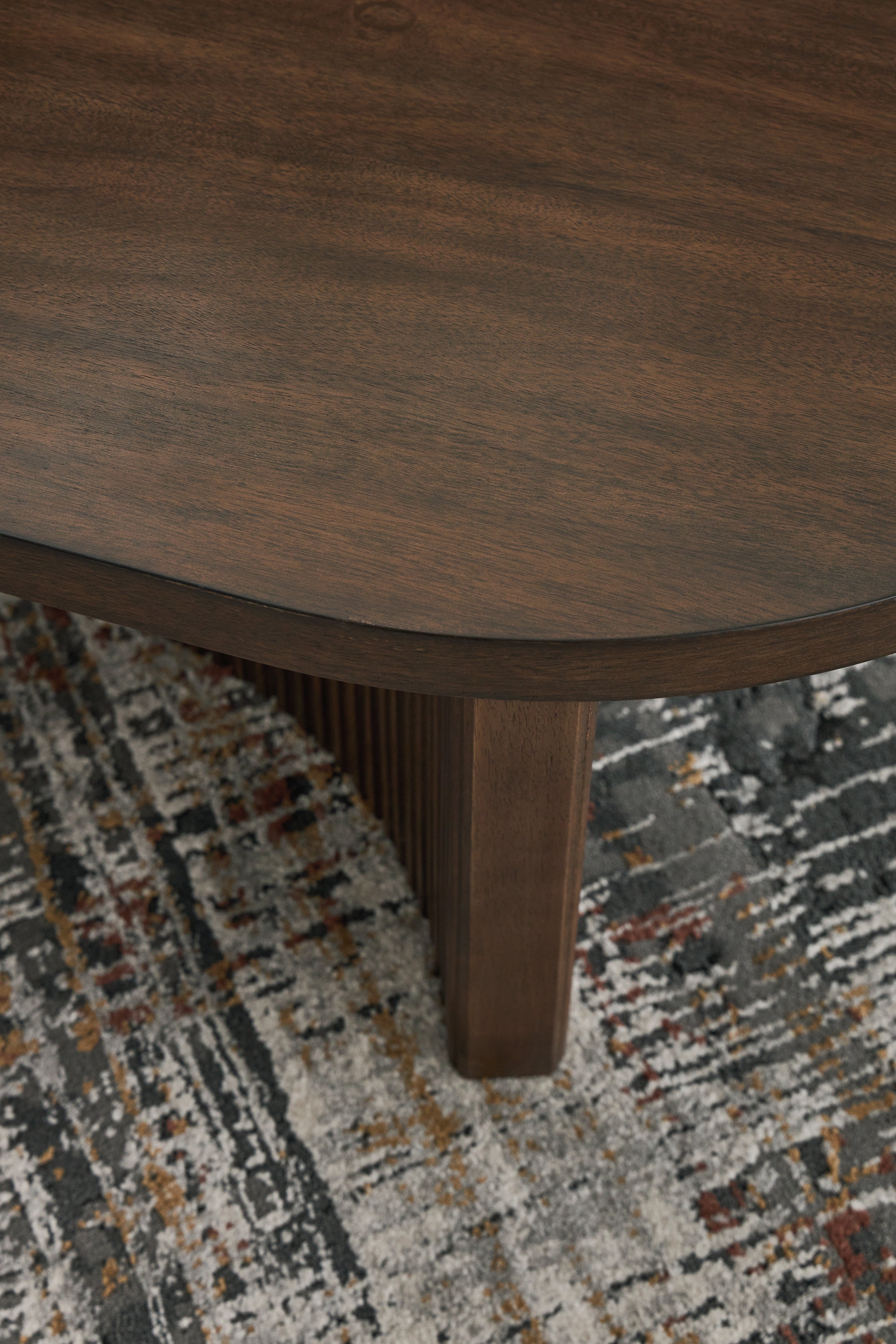 Ashley Furniture - KORESTONE COCKTAIL TABLE - Dark Brown Wood - Tables - Additional View 6