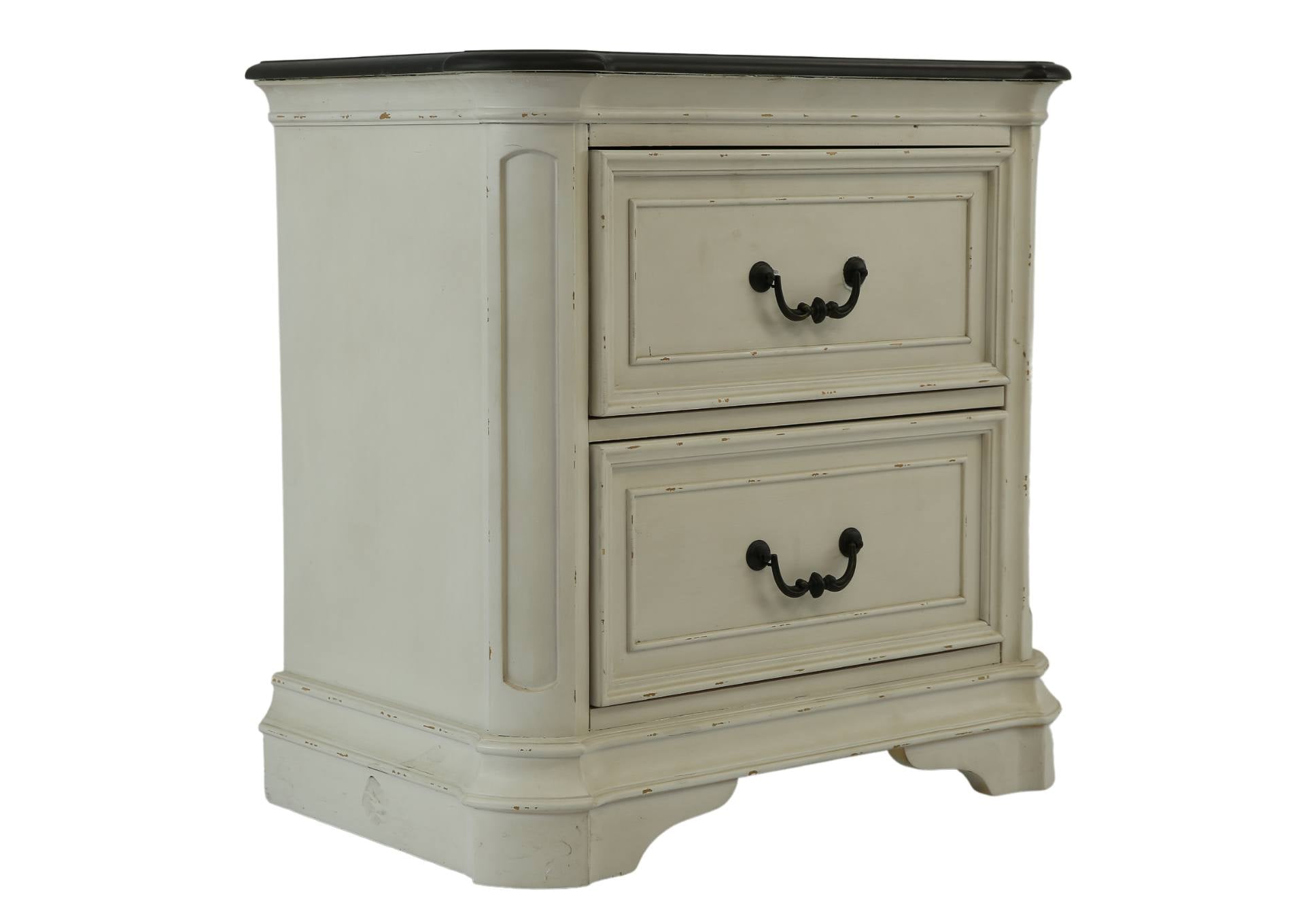 HAVEN WHITE NIGHTSTAND - Additional View 1