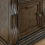Ashley Furniture - Maylee Dining Buffet - Dark Brown Wood - Servers - Additional View 5