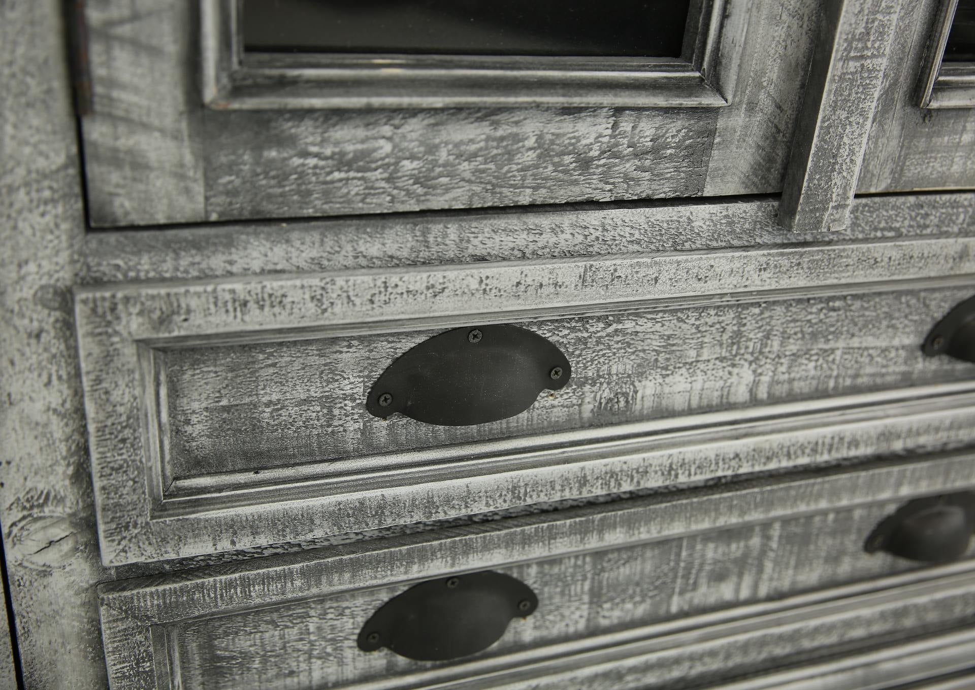 Pascaras Console - Sanded Gray - Additional View 2