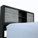 Daughtrey Black King Bookcase Bed - Additional View 2