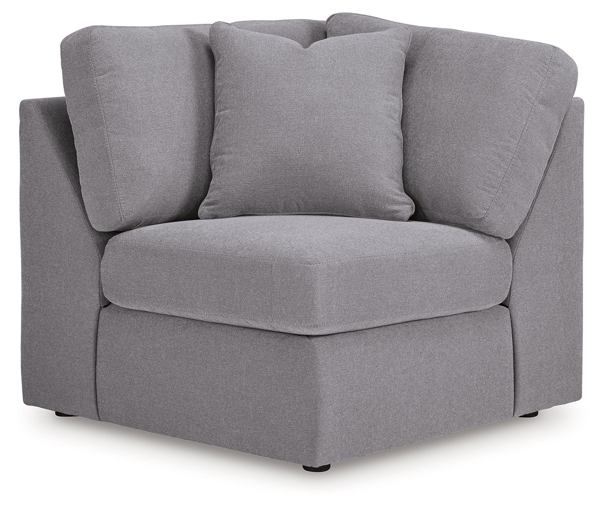 Ashley Furniture - Nexseat Granite 8 Piece Sectional With Audio System - Gray Next-Gen Nuvella - Sectionals - Additional View 3