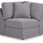Ashley Furniture - Nexseat Granite 8 Piece Sectional With Audio System - Gray Next-Gen Nuvella - Sectionals - Additional View 3