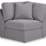 Ashley Furniture - Nexseat Granite 8 Piece Sectional With Audio System - Gray Next-Gen Nuvella - Sectionals - Additional View 3