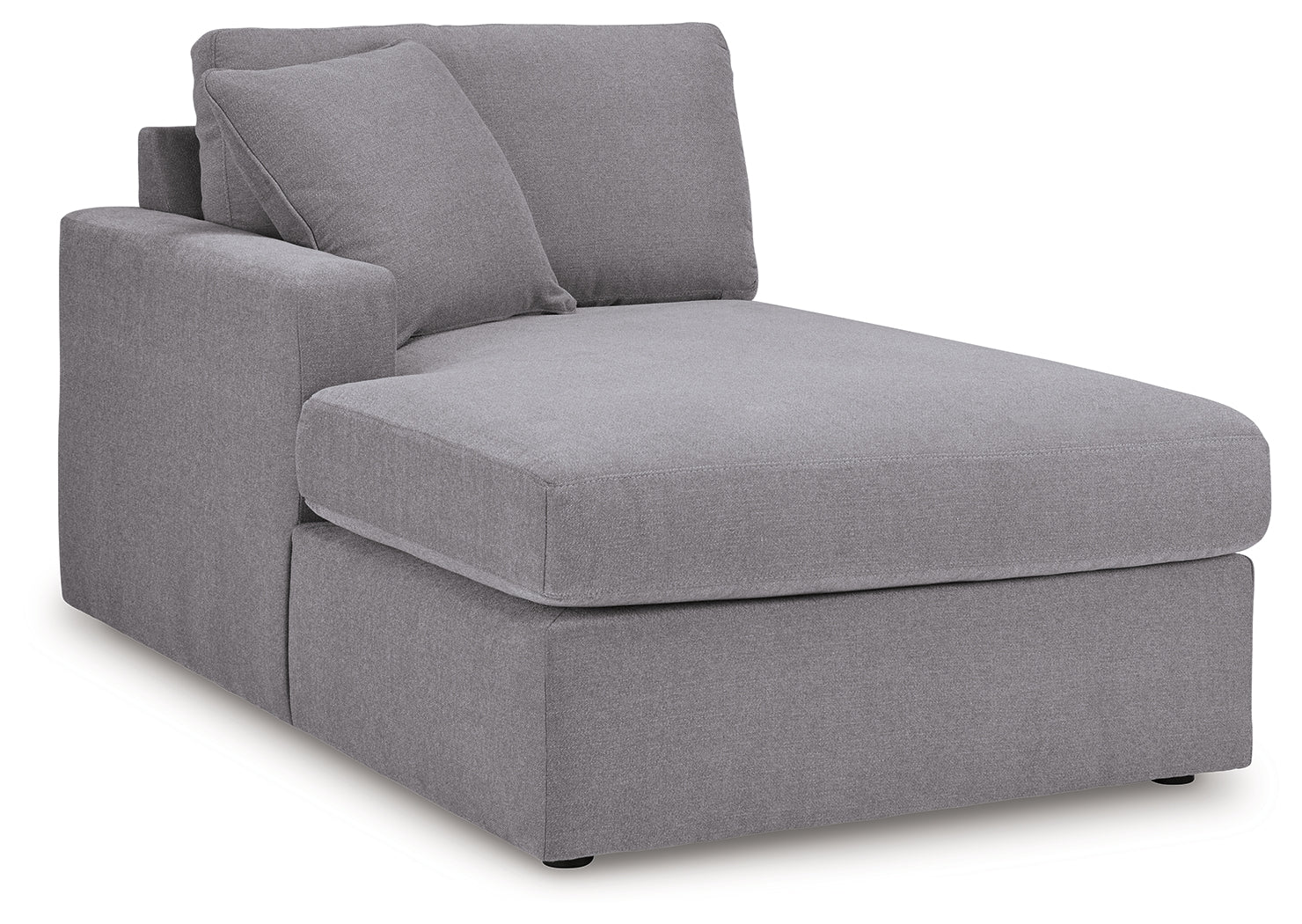 Ashley Furniture - Nexseat Granite 8 Piece Sectional With Audio System - Gray Next-Gen Nuvella - Sectionals - Additional View 4