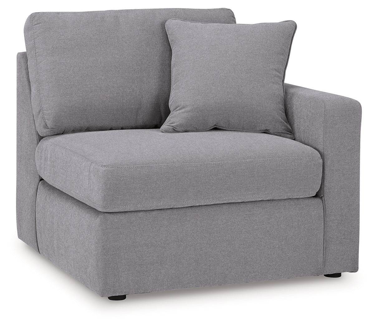 Ashley Furniture - Nexseat Granite 8 Piece Sectional With Audio System - Gray Next-Gen Nuvella - Sectionals - Additional View 5
