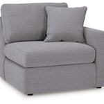 Ashley Furniture - Nexseat Granite 8 Piece Sectional With Audio System - Gray Next-Gen Nuvella - Sectionals - Additional View 5