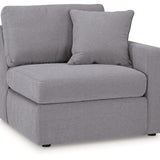 Ashley Furniture - Nexseat Granite 8 Piece Sectional With Audio System - Gray Next-Gen Nuvella - Sectionals - Additional View 5