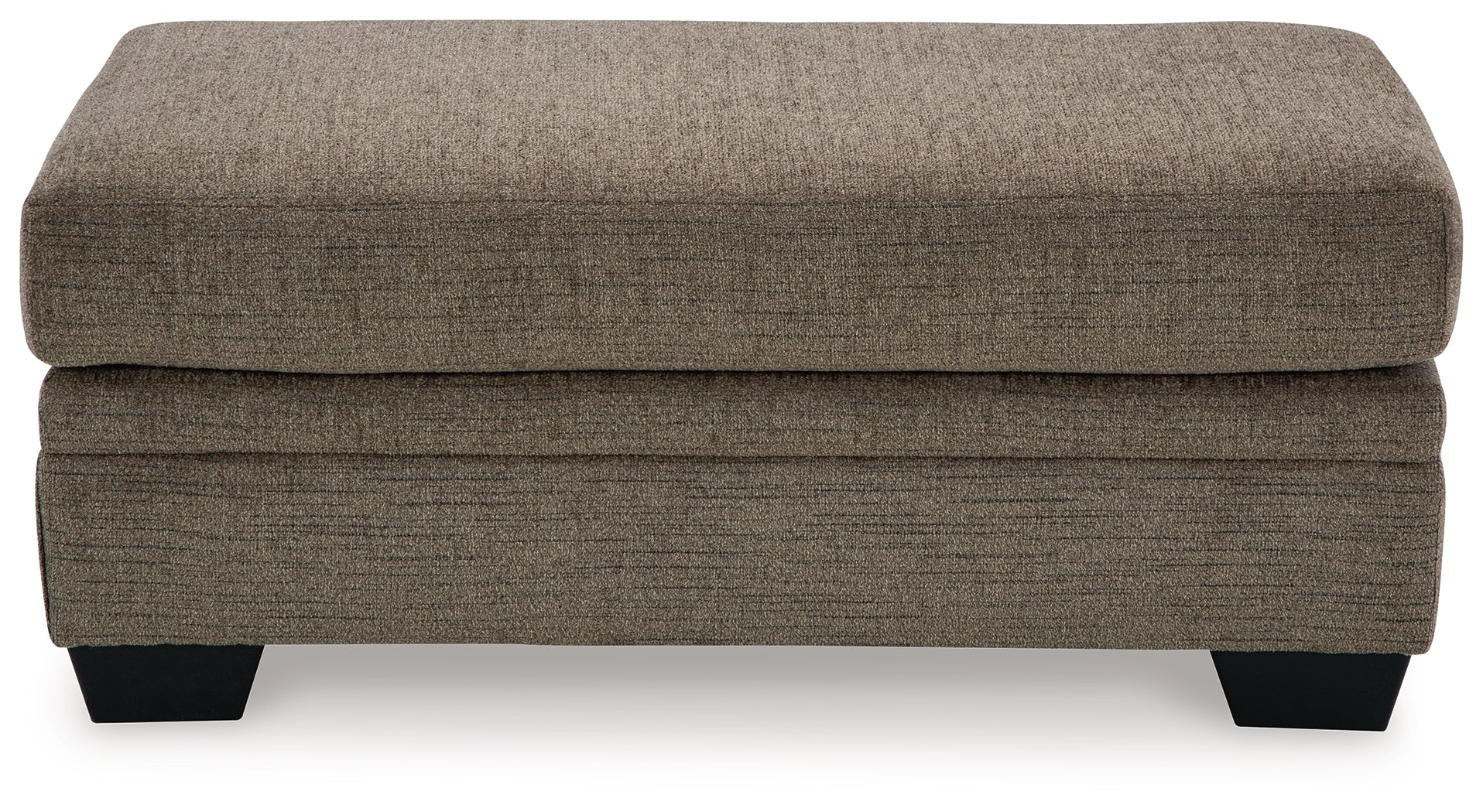 Ashley Furniture - Stonemeade Ottoman - Nutmeg - Dark Brown Fabric - Ottomans - Additional View 2