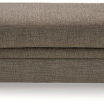 Ashley Furniture - Stonemeade Ottoman - Nutmeg - Dark Brown Fabric - Ottomans - Additional View 2