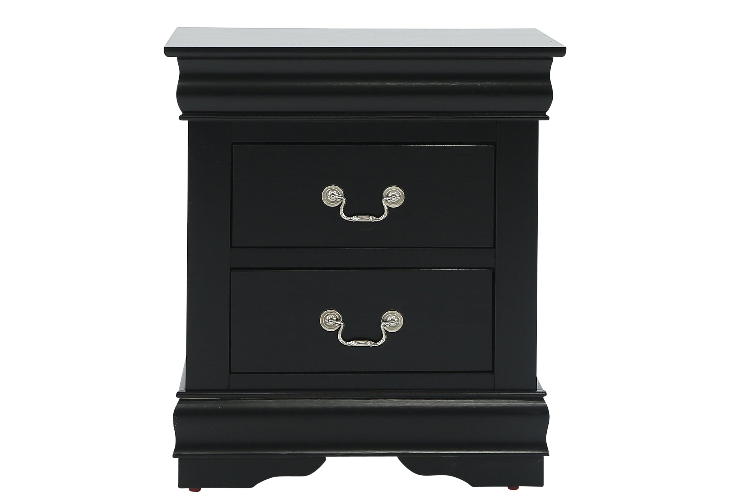LOUIS PHILIP BLACK NIGHTSTAND