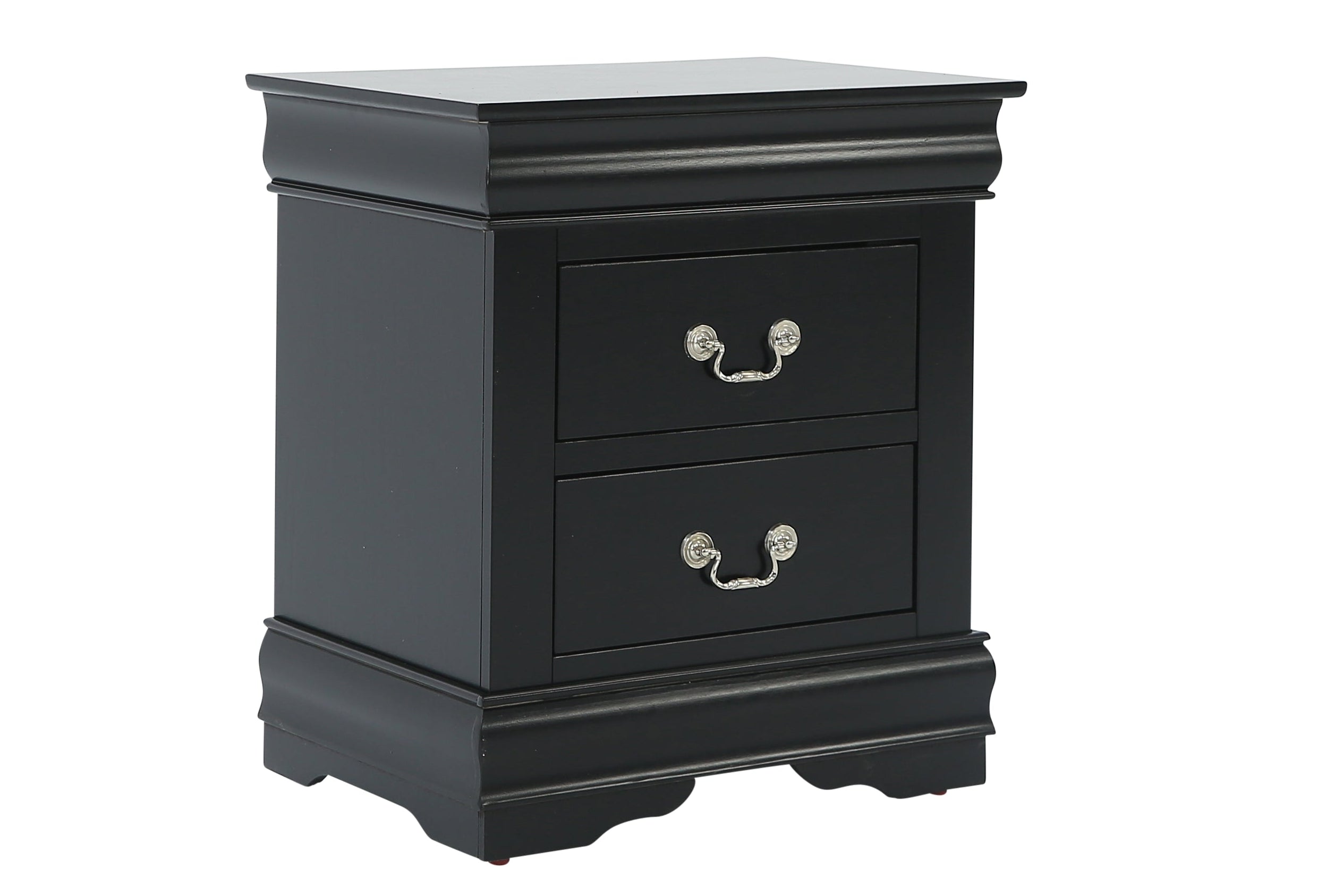LOUIS PHILIP BLACK NIGHTSTAND - Additional View 1