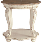 Ashley Furniture - Realyn Round End Table - Light Brown Wood - Tables - Additional View 2