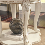 Ashley Furniture - Realyn Round End Table - Light Brown Wood - Tables - Additional View 4