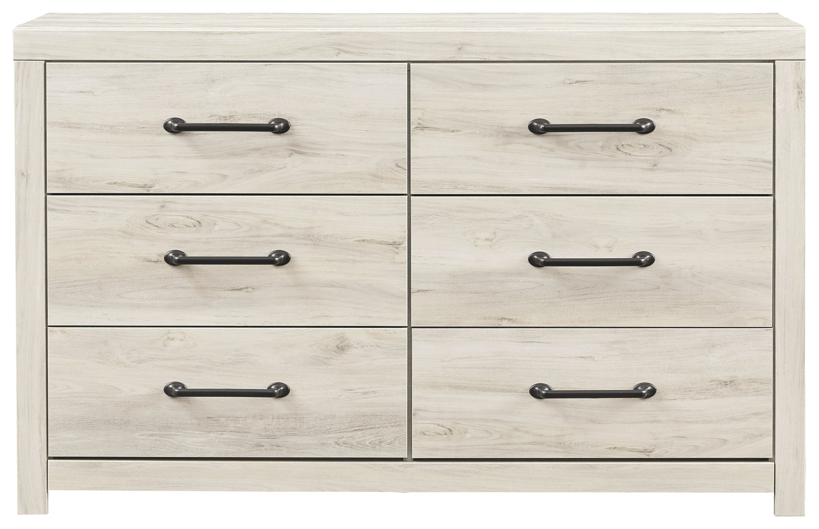 Ashley Furniture - Cambeck Dresser - White - Beige Wood - Dresser & Mirror - Additional View 4