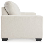 Ashley Furniture - Rannis Full Sofa Sleeper - Snow - Beige Fabric - Sofas - Additional View 4