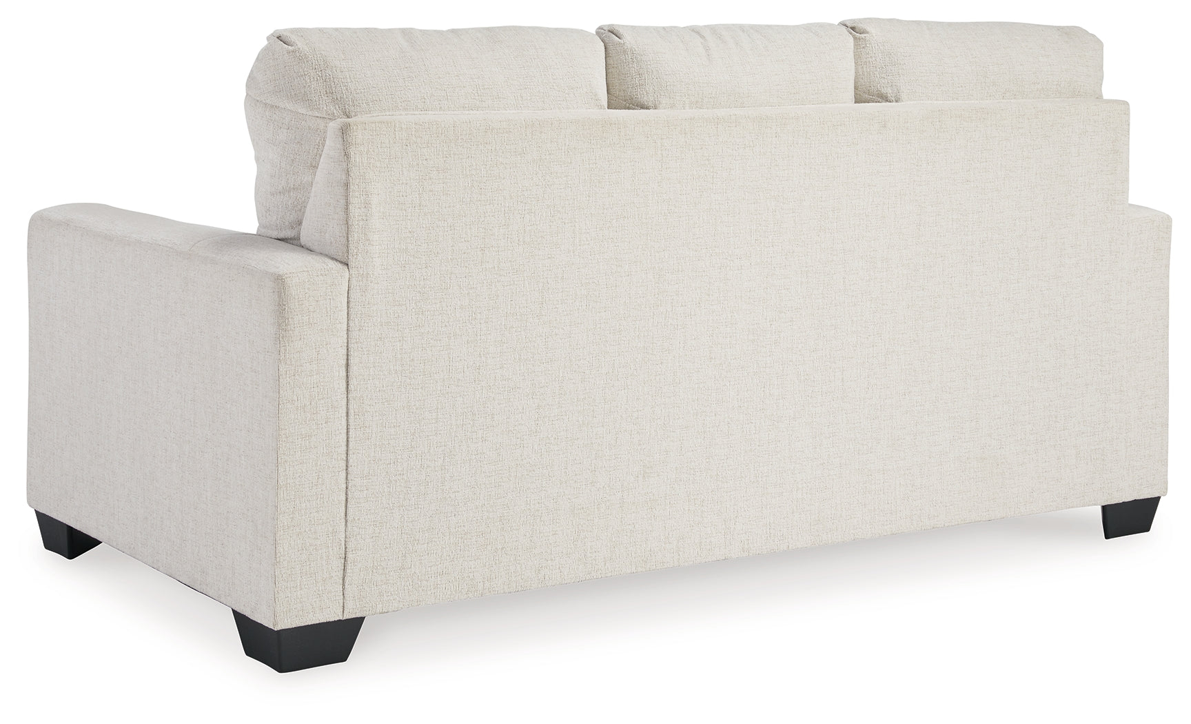 Ashley Furniture - Rannis Full Sofa Sleeper - Snow - Beige Fabric - Sofas - Additional View 5