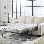 Ashley Furniture - Rannis Full Sofa Sleeper - Snow - Beige Fabric - Sofas - Additional View 7