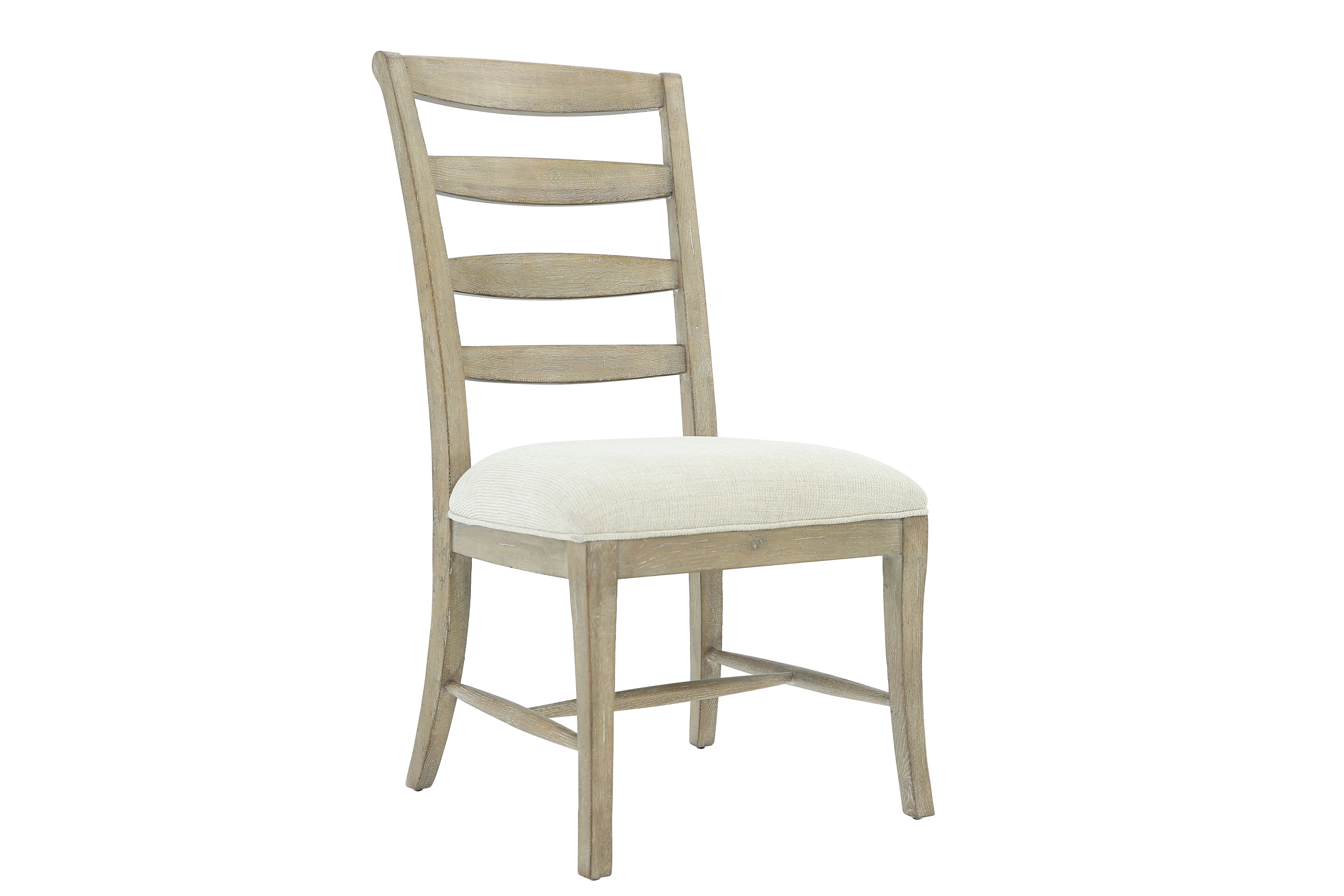 RUSTIC PATINA SAND LADDERBACK SIDE CHAIR