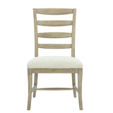 RUSTIC PATINA SAND LADDERBACK SIDE CHAIR - Additional View 1