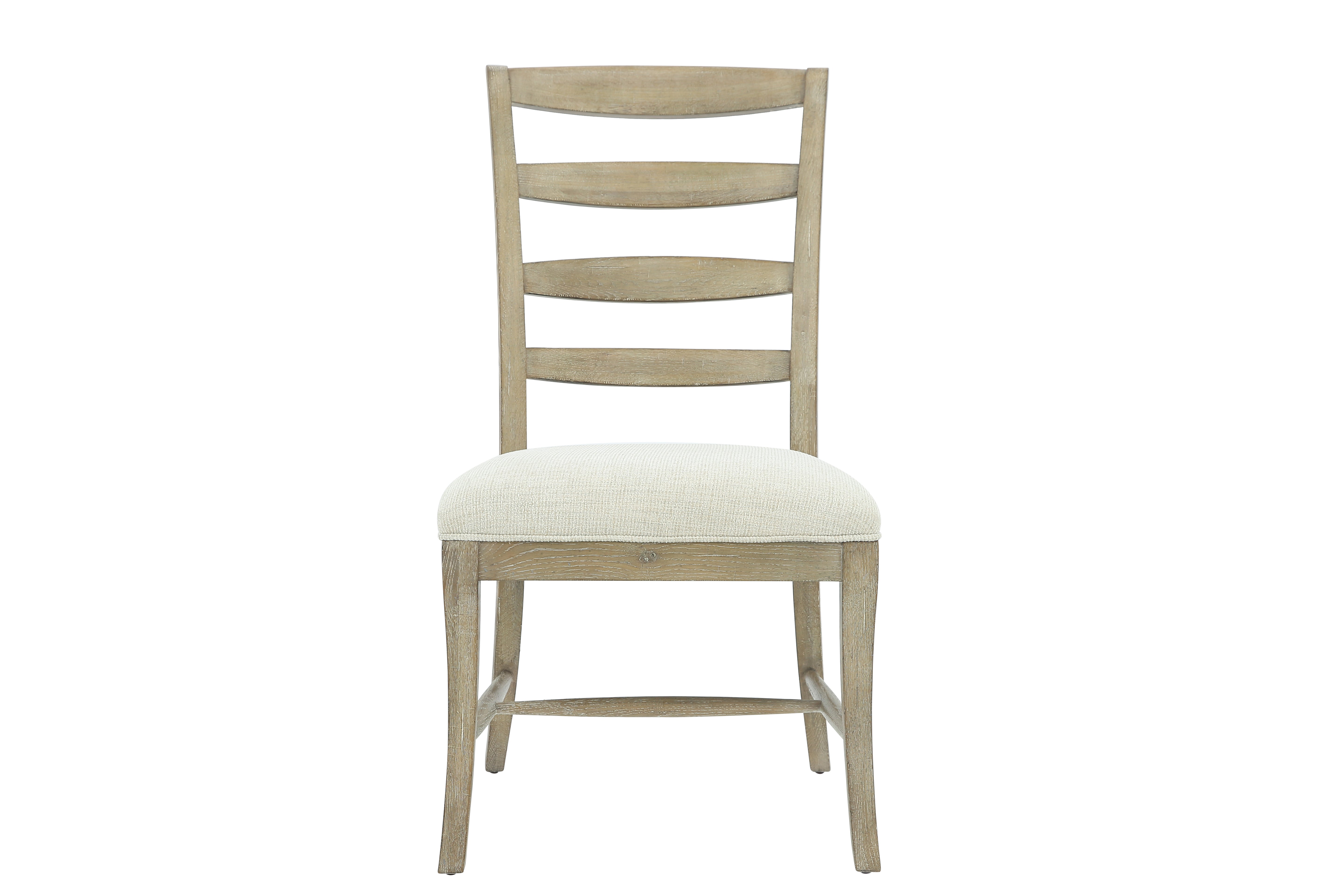 RUSTIC PATINA SAND LADDERBACK SIDE CHAIR - Additional View 1