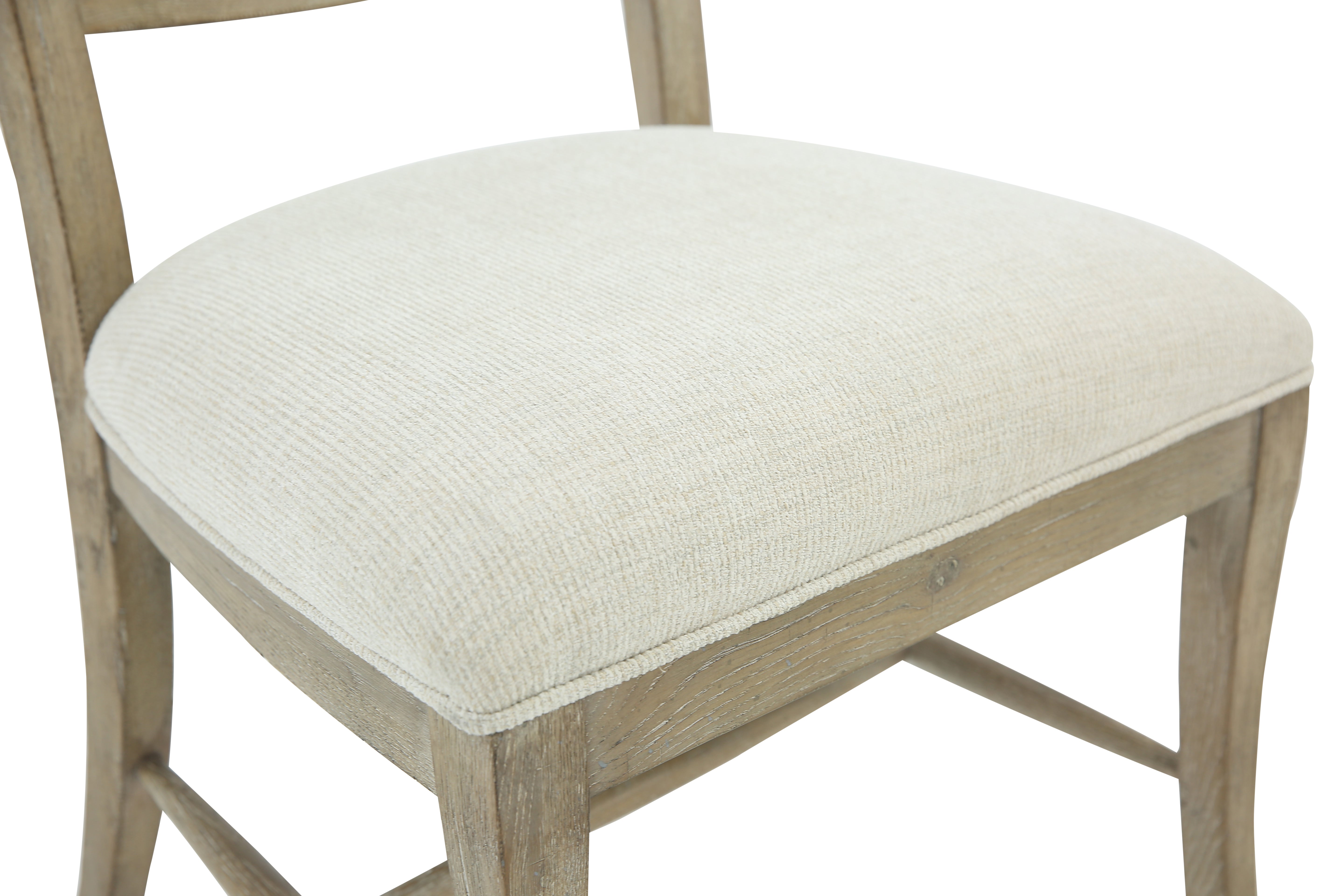 RUSTIC PATINA SAND LADDERBACK SIDE CHAIR - Additional View 2