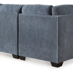 Ashley Furniture - Marrelton 2 Piece Sectional With Sleeper - Denim - Blue Fabric - Sectionals - Additional View 2