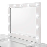 AVERY WHITE VANITY WITH LED MIRROR - Additional View 1