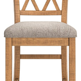 Ashley Furniture - HAVONPLANE COUNTER HEIGHT BARSTOOL - Light Brown Fabric|Wood - Stools - Additional View 5