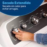 GE WHITE ELECTRIC 7.2CU DRYER WITH SPANISH PANEL - Dryers - Additional View 9