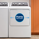 GE WHITE ELECTRIC 7.2CU DRYER WITH SPANISH PANEL - Dryers - Additional View 11
