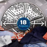 GE WHITE ELECTRIC 7.2CU DRYER WITH SPANISH PANEL - Dryers - Additional View 12