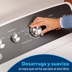 GE WHITE ELECTRIC 7.2CU DRYER WITH SPANISH PANEL - Dryers - Additional View 13