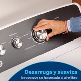 GE WHITE ELECTRIC 7.2CU DRYER WITH SPANISH PANEL - Dryers - Additional View 13